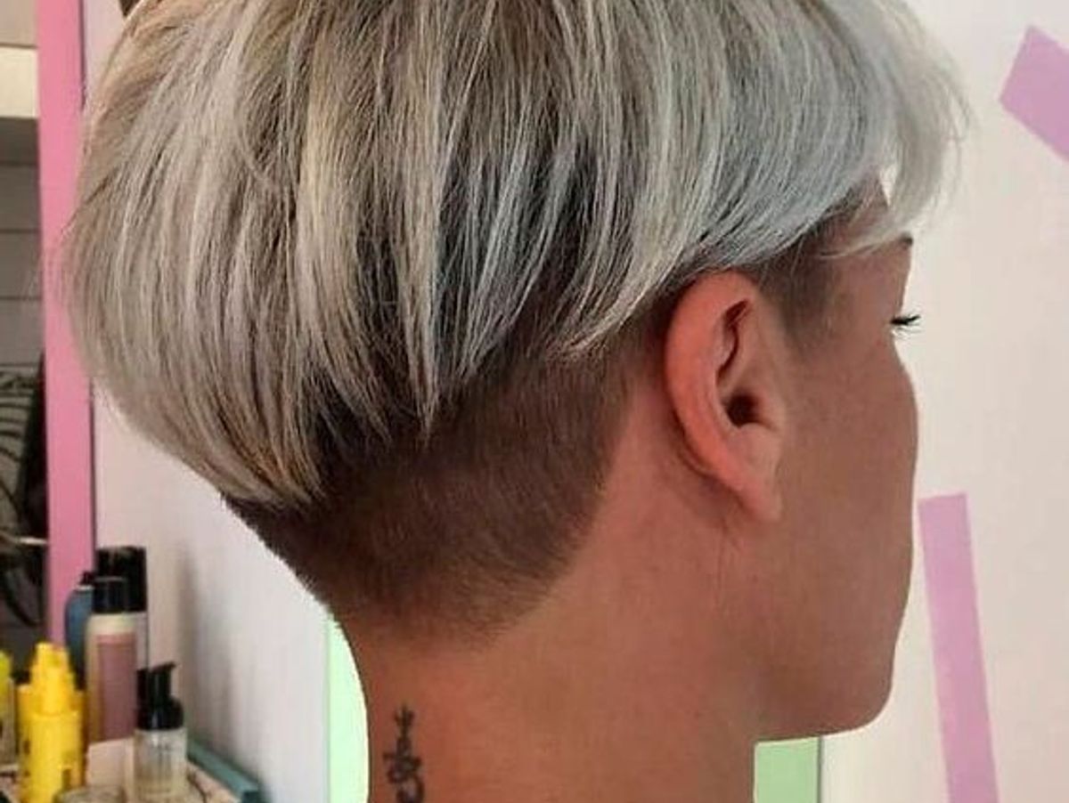 coupe courte rasée pour les femmes