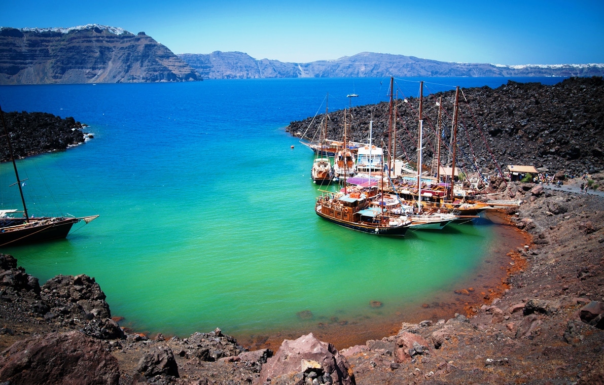 Comment Se Rendre Aux Iles Turques Et Caiques Grèce : l'île de Santorin